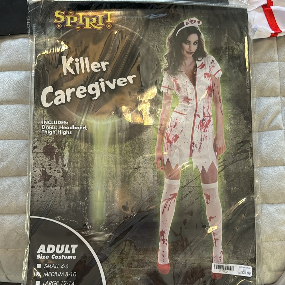 Spirit Halloween costume